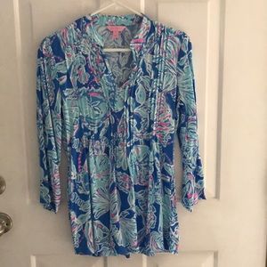 Lilly Pulitzer- Tunic Top- perfect condition